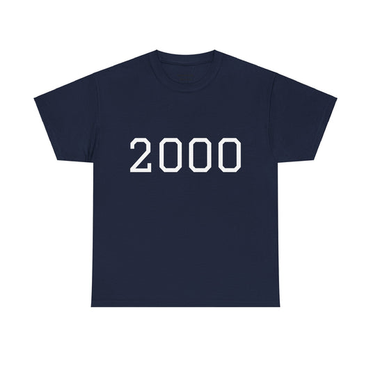 2000 College Varsity Birth Year T-Shirt (Unisex)