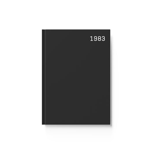 1983 Birth Year Notebook