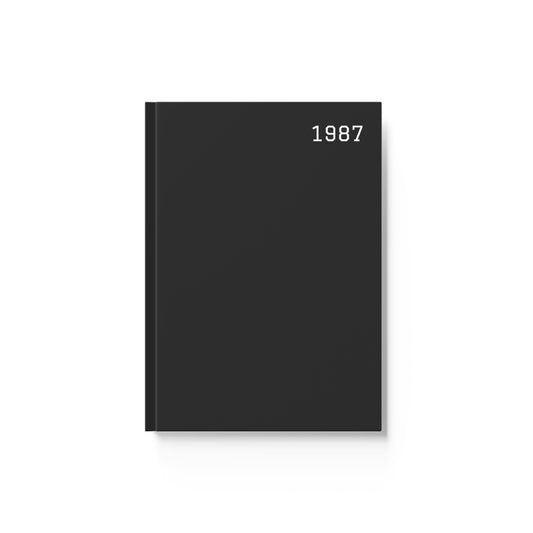 1987 Birth Year Notebook
