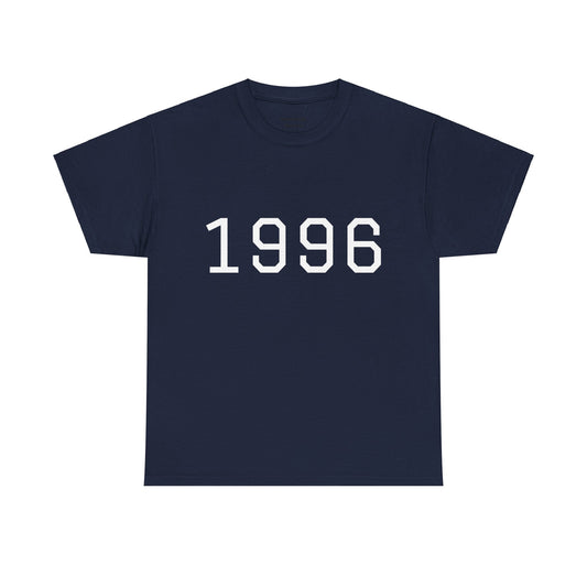 1996 College Varsity Birth Year T-Shirt (Unisex)